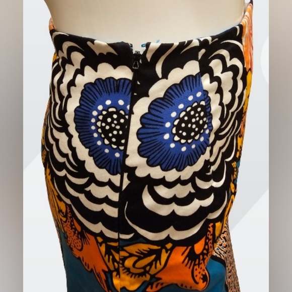 Express Floral Pattern Mini Skirt Size 10 Multicolor - Picture 8 of 11